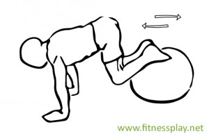 Reverse crunch
